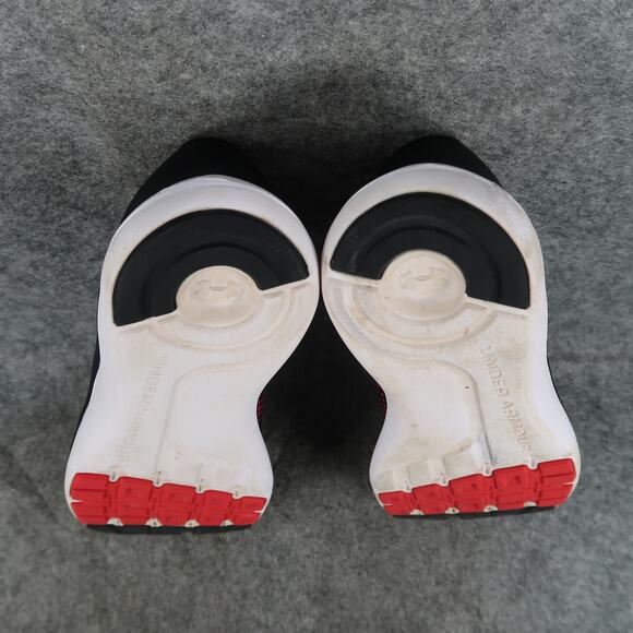 Under Armour Shoes Kids 2Y Athletic Trainers Micro G Running Sneaker Youth Black - Picture 10 of 11